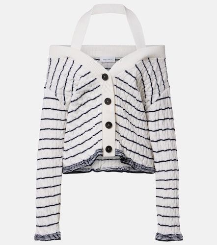 McQueen Cable-knit striped cardigan - McQueen - Modalova