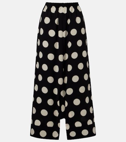 Polka-dot wide-leg pants - Junya Watanabe - Modalova