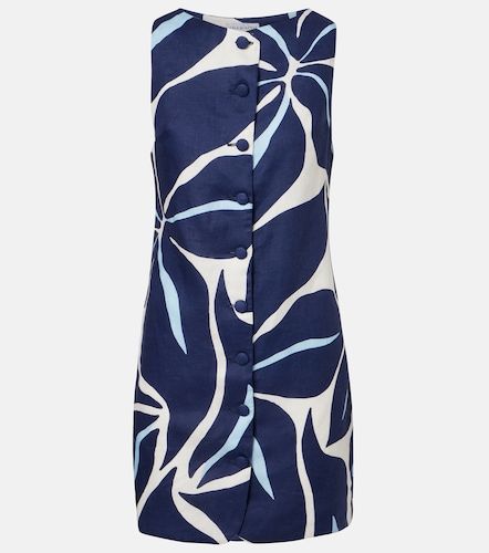 Rhoda printed linen minidress - Cala de la Cruz - Modalova