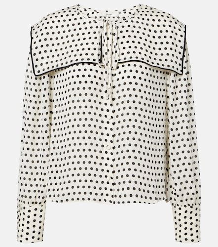 Frame Fleet polka-dot silk blouse - Frame - Modalova