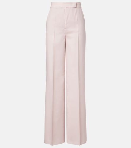 Girone wool, mohair, and silk wide-leg pants - Max Mara - Modalova