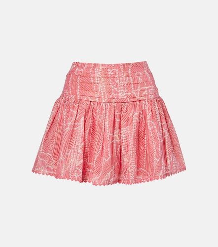 Minifalda Colleen en mezcla de algodón estampada - Poupette St Barth - Modalova