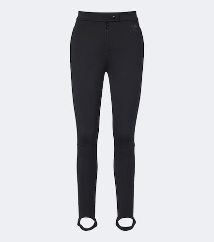 Courrèges Pantaloni da sci in jersey con staffe - Courreges - Modalova