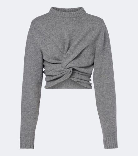 Balenciaga Pullover cropped in lana - Balenciaga - Modalova