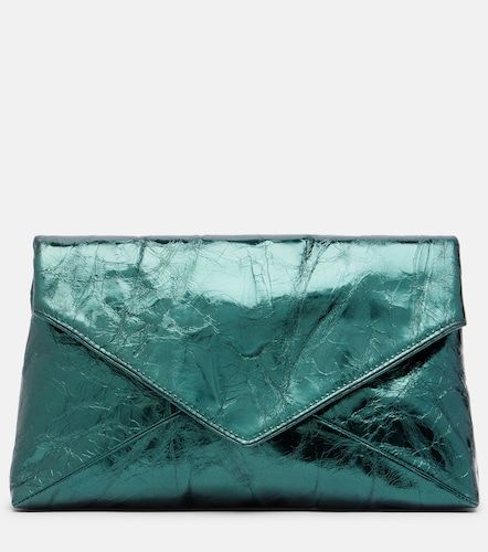 Clutch Medium in pelle metallizzata - Dries Van Noten - Modalova