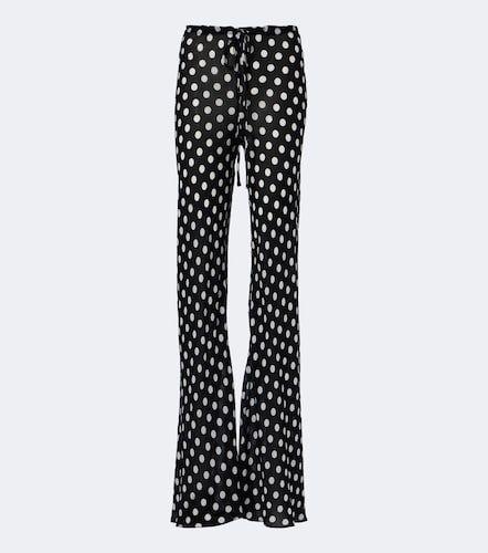 Pantaloni flared Scarlett a pois - Alexandra Miro - Modalova