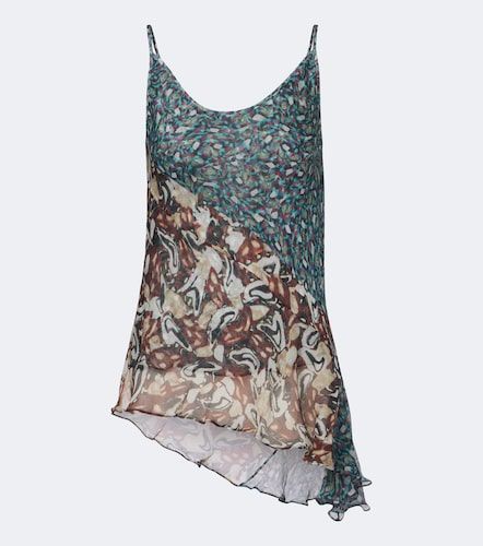 Top asimétrico estampado - Dries Van Noten - Modalova