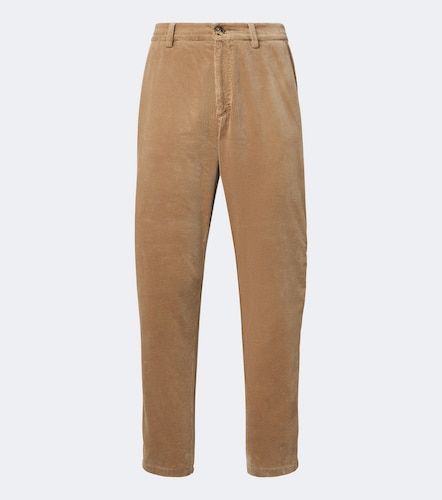 Pantalones rectos de pana de algodón - Brunello Cucinelli - Modalova