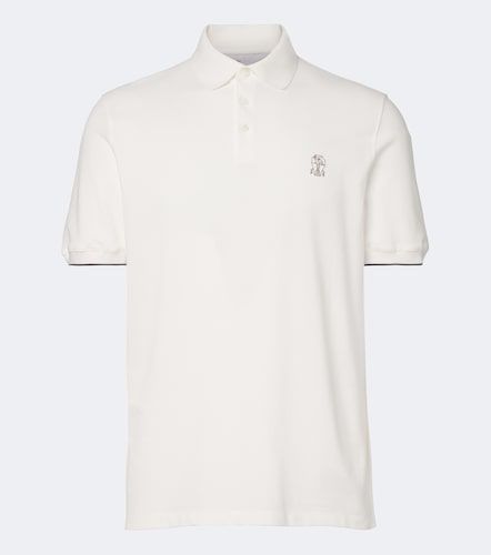 Poloshirt aus Baumwoll-Piqué - Brunello Cucinelli - Modalova