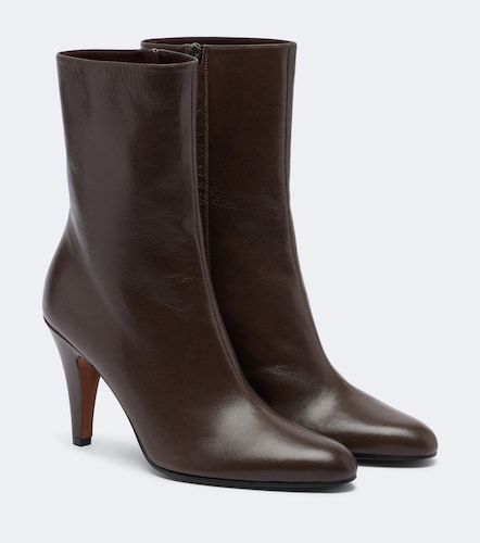 The Row Ornella leather ankle boots - The Row - Modalova
