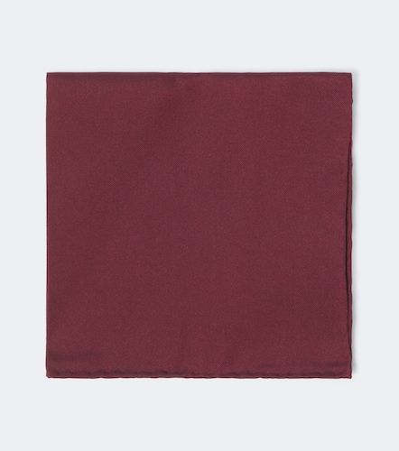Silk pocket square - Brunello Cucinelli - Modalova