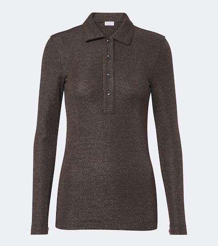 Pullover polo in misto lana - Brunello Cucinelli - Modalova