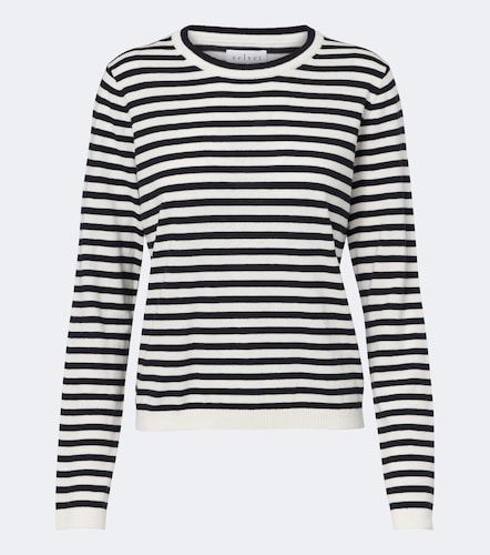 T-shirt Roxy in cotone e cashmere a righe - Velvet - Modalova