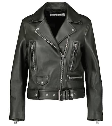 Acne Studios Leather biker jacket - Acne Studios - Modalova