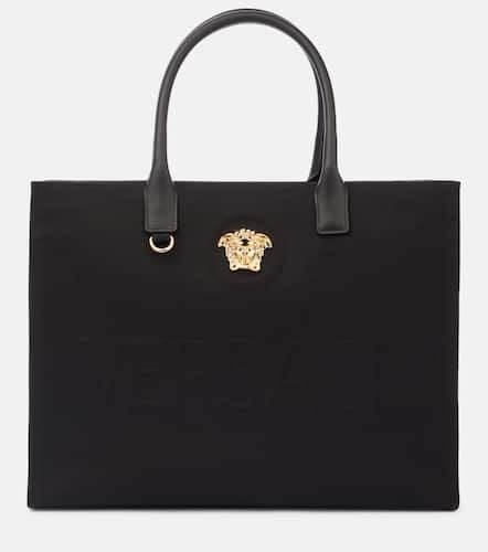 La Medusa cotton canvas tote bag - Versace - Modalova