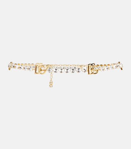 Cinturón adornado con logo - Dolce&Gabbana - Modalova