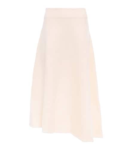 High-rise virgin wool midi skirt - Jil Sander - Modalova