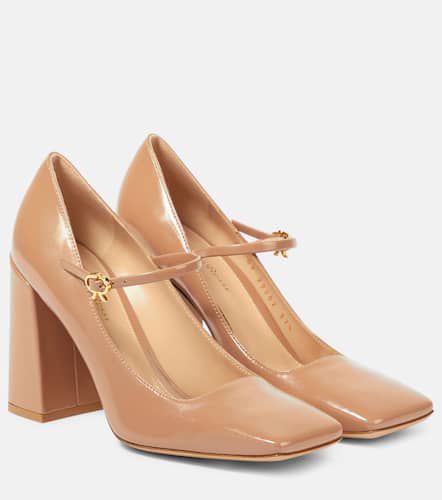 Gianvito Rossi Freeda leather pumps - Gianvito Rossi - Modalova