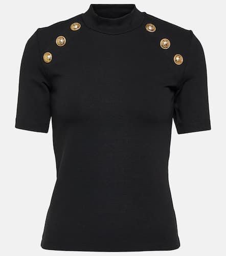 Balmain Embellished jersey T-shirt - Balmain - Modalova