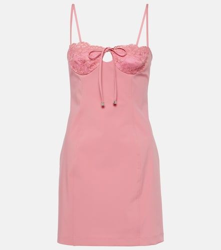 Blumarine Abito corto con pizzo - Blumarine - Modalova