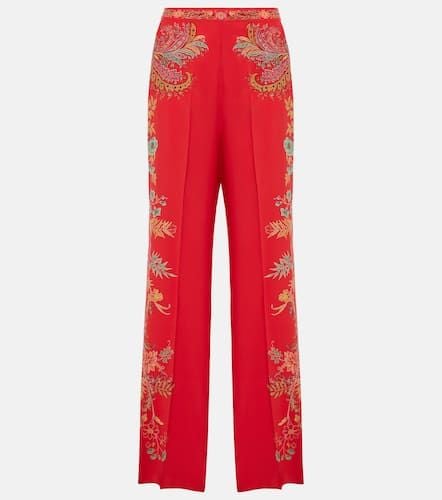 Palazzo-Hose aus Crêpe de Chine aus Seide - Etro - Modalova