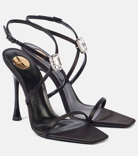 New Diamond 110 satin sandals - Saint Laurent - Modalova