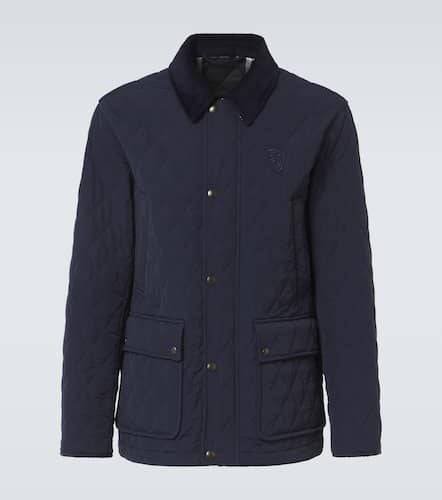 Corduroy-trimmed field jacket - Burberry - Modalova