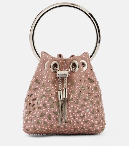 Secchiello Bon Bon Micro in raso - Jimmy Choo - Modalova