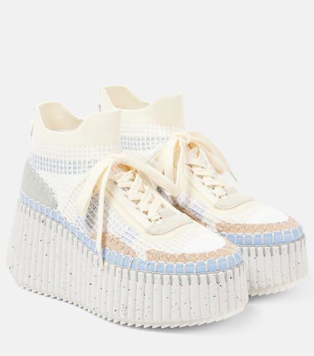 ChloÃ© Nama platform slip-on sneakers - Chloe - Modalova