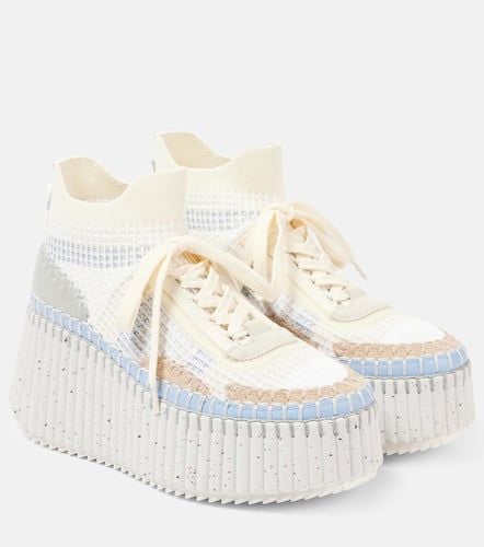 Chloé Plateau-Sneakers Nama - Chloe - Modalova