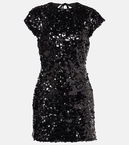 Ganni Sequined velvet minidress - Ganni - Modalova