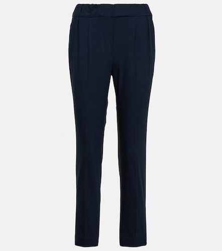Pantaloni in twill di misto cotone - Brunello Cucinelli - Modalova