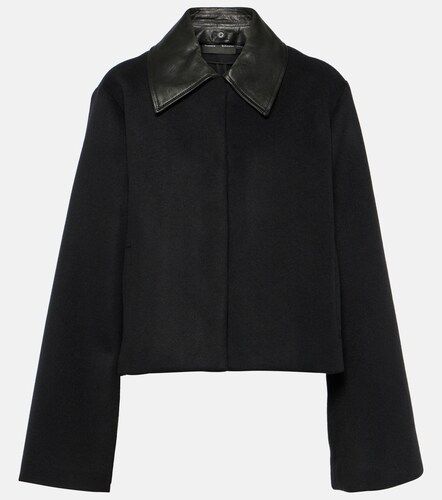 Giacca cropped in misto lana - Proenza Schouler - Modalova