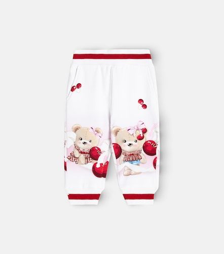 Bebé - Pantalones deportivos en mezcla de algodón - Monnalisa - Modalova