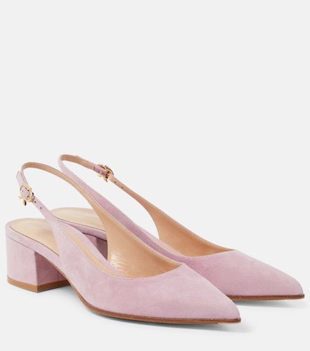 Pumps slingback Piper 45 in suede - Gianvito Rossi - Modalova