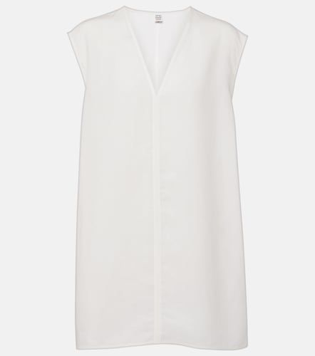 Toteme Top in lyocell e lino - Toteme - Modalova