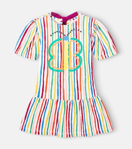 Fábula Kleid Malha Risquiris Silk Borbo aus Baumwolle - Fabula - Modalova
