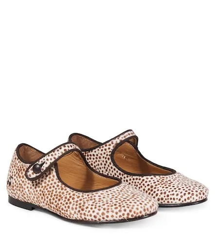 Bailarinas Mary Jane Ella de piel estampada - Bonpoint - Modalova