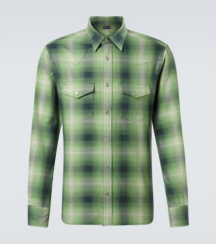 Tom Ford Checked cotton shirt - Tom Ford - Modalova