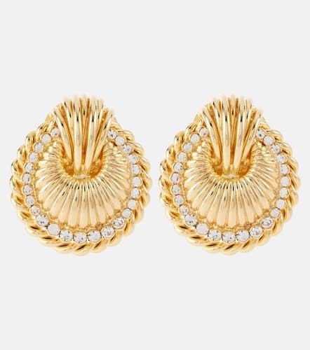 Shell embellished earrings - Alessandra Rich - Modalova