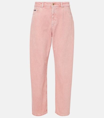 Jeans regular a vita media - Dolce&Gabbana - Modalova
