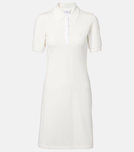 Courrèges Abito polo in piqué di cotone - Courreges - Modalova
