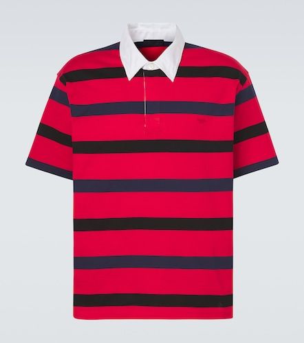 Polo oversized de algodón a rayas - Prada - Modalova