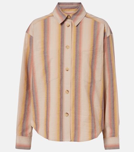 Camisa Mahvane de algodón a rayas - Isabel Marant - Modalova