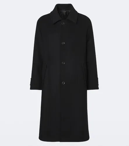 Wool and cashmere coat - Giorgio Armani - Modalova