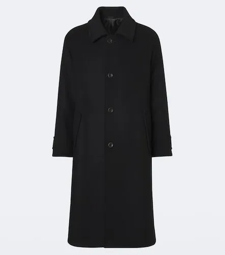 Wool and cashmere coat - Giorgio Armani - Modalova