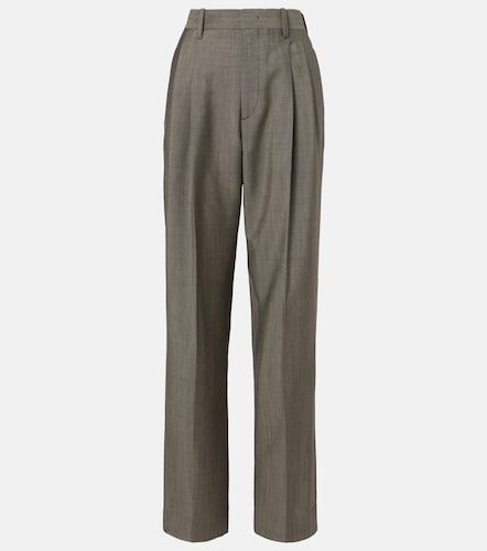 Wool and mohair straight pants - Victoria Beckham - Modalova