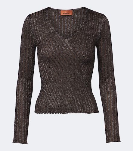 Missoni Top de lamé a rayas - Missoni - Modalova