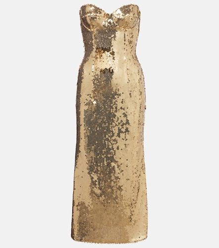 Bustier-Kleid mit Pailletten - Dolce&Gabbana - Modalova