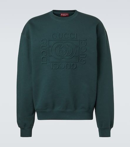 Felpa in jersey di cotone Interlocking G - Gucci - Modalova